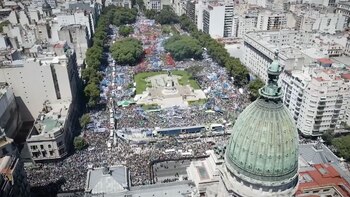 Una de las tomas aéreas