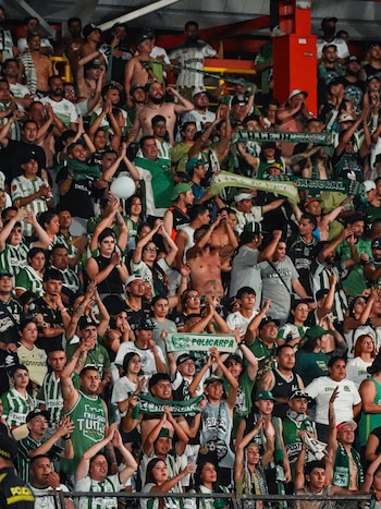 Llaneros, dirigido por Jorge Luis García, aprovechó los errores de Nacional y volvió a pelear por los ocho primeros puestos - crédito Atlético Nacional/Facebook