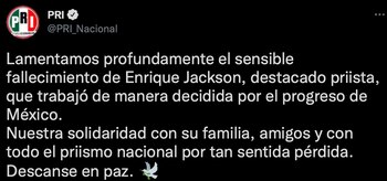 El PRI dio a conocer