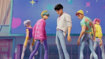 Cómo se ven los Saja Boys de Las guerreras K-pop en el mundo de Dragon Ball, según la IA