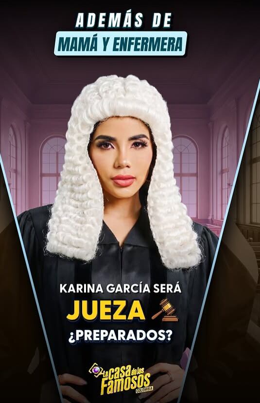 La casa de los famosos Colombia recibe a Karina García como jueza en medio de expectativas y controversia - crédito @canalrcn/IG