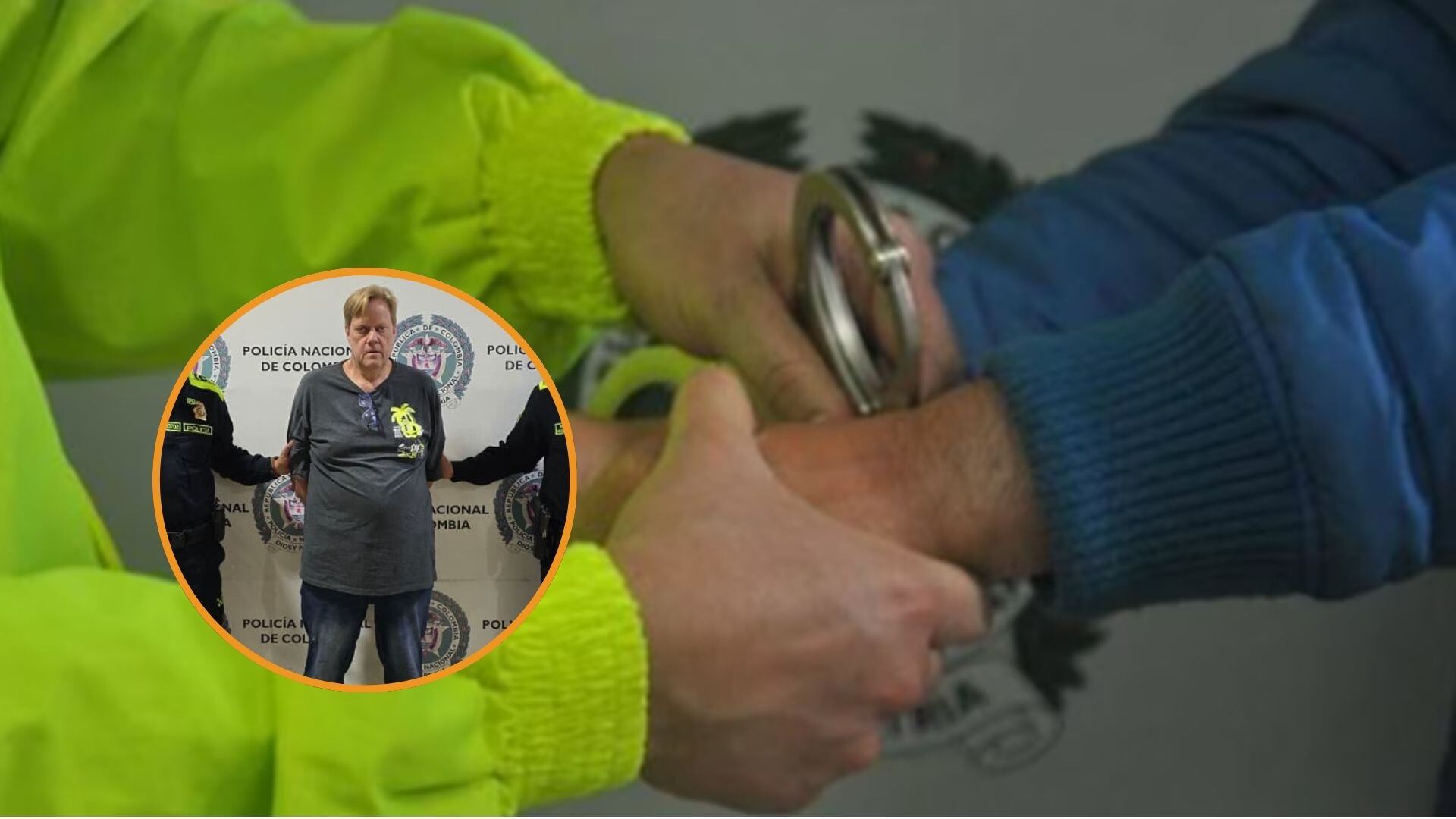 La Policía detiene a ciudadano alemán en Armenia tras fraude a víctimas en Alemania y España - crédito Policía Nacional - Montaje Infobae