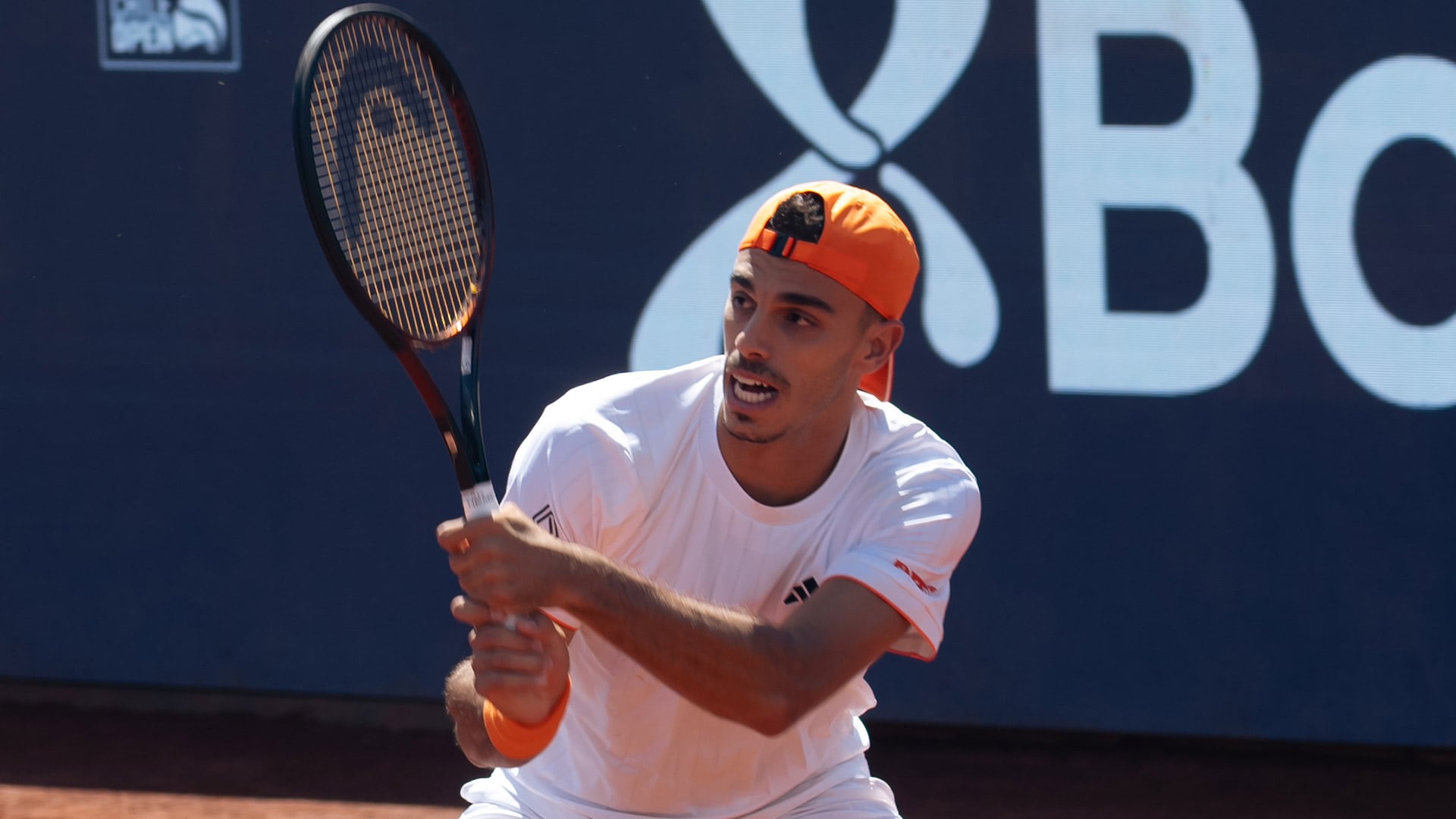 Francisco Cerúndolo logró otro triunfo sólido y convincente sobre arcilla (Fuente: Chile Open)