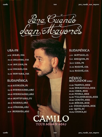 El 'Para Cuando Sean Mayores Tour' comenzará en octubre en Estados Unidos, pasará por América Latina y cerrará el año con fechas en Barranquilla y Bogotá - crédito Cristian Saumeth/cortesía Sony Music Colombia