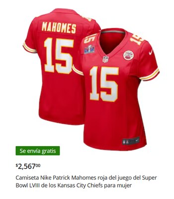 Merch oficial superbowl. foto: NFL