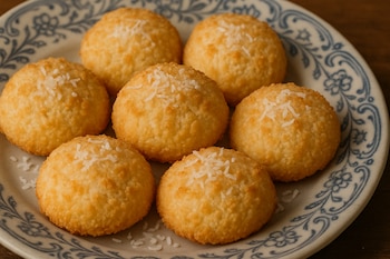 Las galletas de coco y