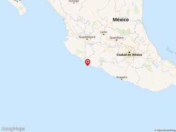 El sismo ocurrió a las