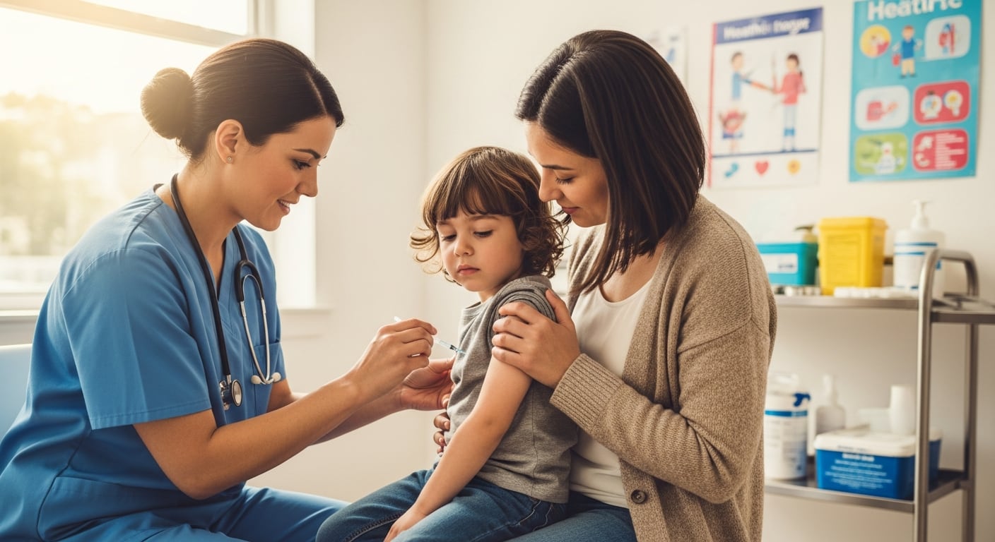 A través de la Resolución 339/2026 publicada en el Boletín Oficial se adelantó la aplicación de la segunda dosis de la vacuna triple viral (Imagen Ilustrativa Infobae)