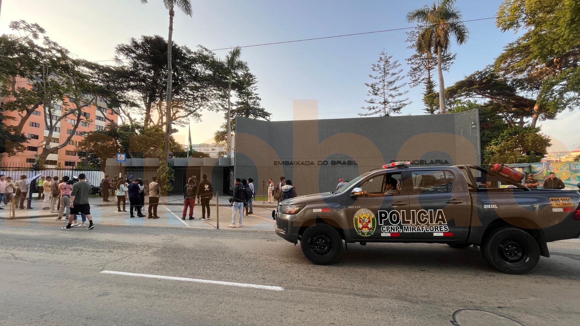 Nadine Heredia se encuentra en la Embajada de Brasil en Perú a la espera de una respuesta sobre su solicitud de asilo politico. (Foto: David Solar / Infobae)