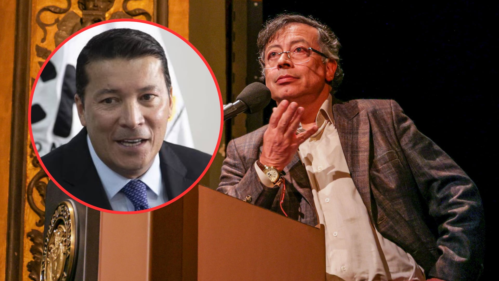 Gustavo Petro pidió a Hernán Penagos responder por la seguridad de los resultados electorales - crédito Colprensa - Presidencia