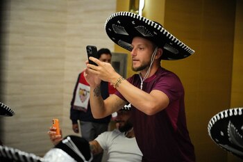 El croata, Iván Rakitic con