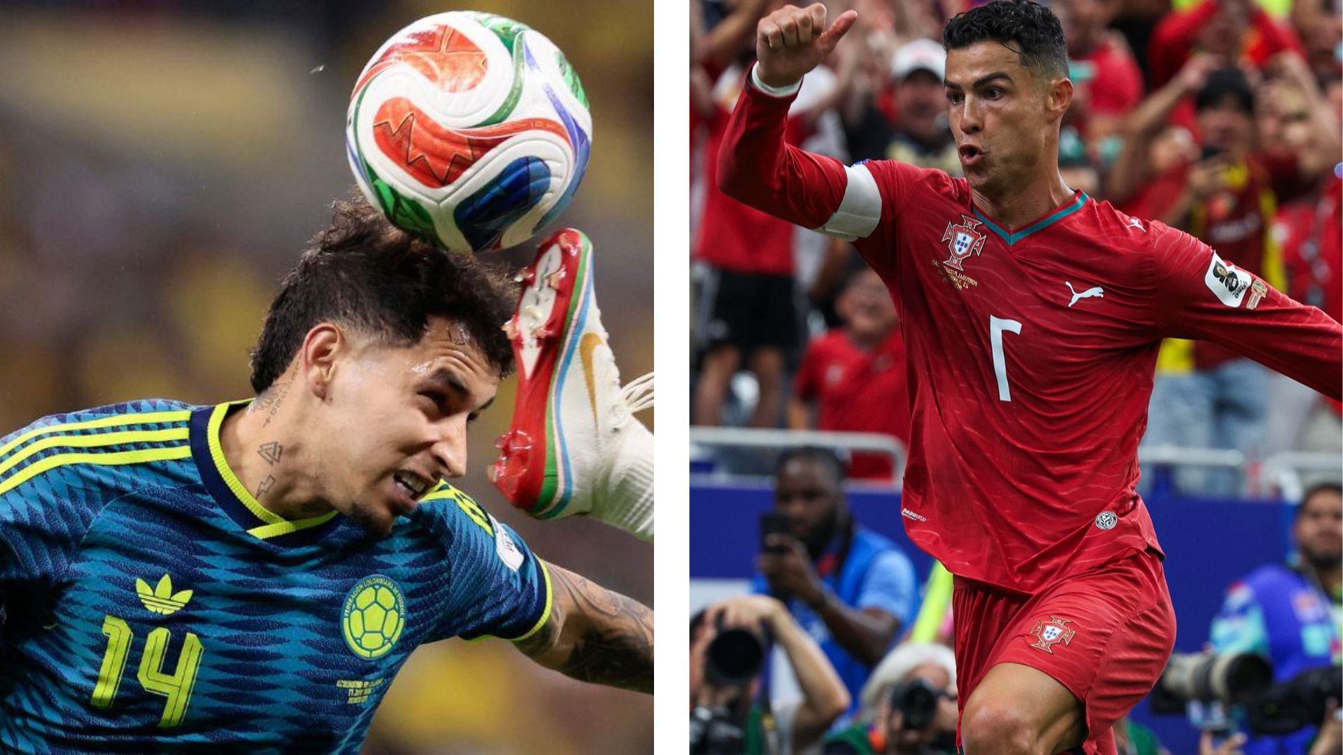 La Selección Colombia y Portugal se enfrentarán en la tercera fecha del grupo K - crédito EFE