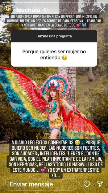 La Uchulú responde preguntas de