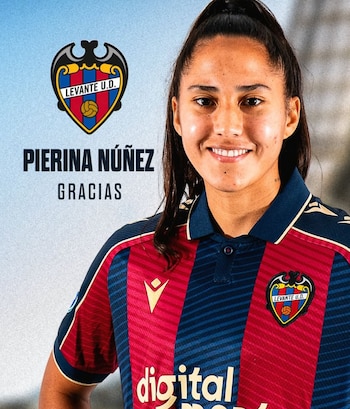 Pierina Núñez finalizó su contrato