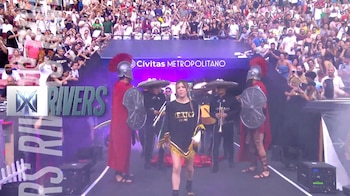 La influencer se preparó durante