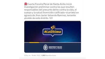 Ministerio P´ñublico abrió investigación por