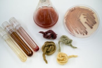 Las primeras muestras de lana