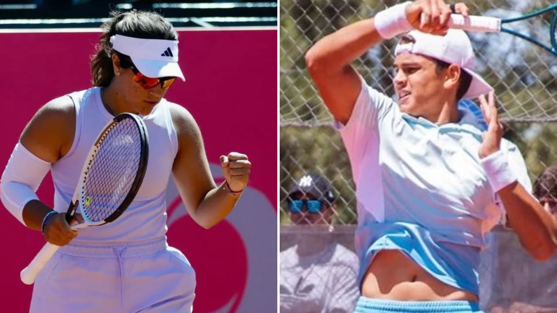 Con Luisina Giovannini (19 años) y Dante Pagani (17), el tenis argentino se permite soñar con grandes logros en la élite
