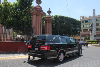 Carroza fúnebre de Gisela Gaytán.
Gisela Gaytán, Celaya, Guanajuato, candidata
