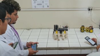 Un ‘robot araña’ fue el