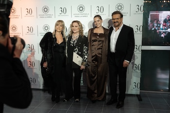 Susana Roccasalvo, Lucía Galán, Carina Zampini y Joaquín Galán