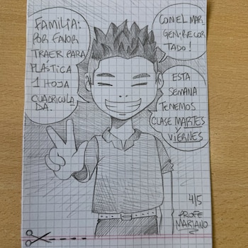 MAriano Ochoa Profesor viral dibujos