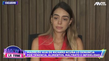 Camila Ganoza demandó a Richard