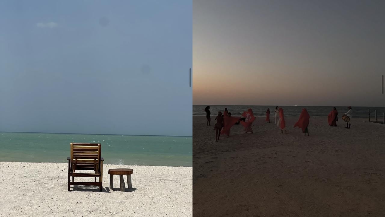 Las aguas turquesas y la arena blanca hacen de esta playa de La Guajira un atractivo para quienes buscan disfrutar del mar Caribe en un entorno natural -crédito palaa.ecolodge/Instagram