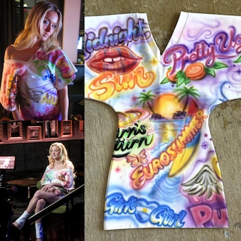 El vestido personalizado de Zara Larsson, decorado con referencias de su nuevo álbum, contiene guiños directos a la cultura argentina