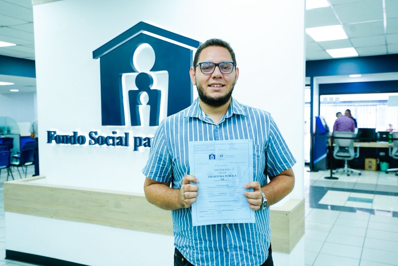 En junio de 2026, el Fondo Social para la Vivienda concretó 440 créditos escriturados por USD 15,26 millones y mantuvo la prioridad oficial sobre la gestión de créditos y escrituración. (Cortesía: Michelle Sol)