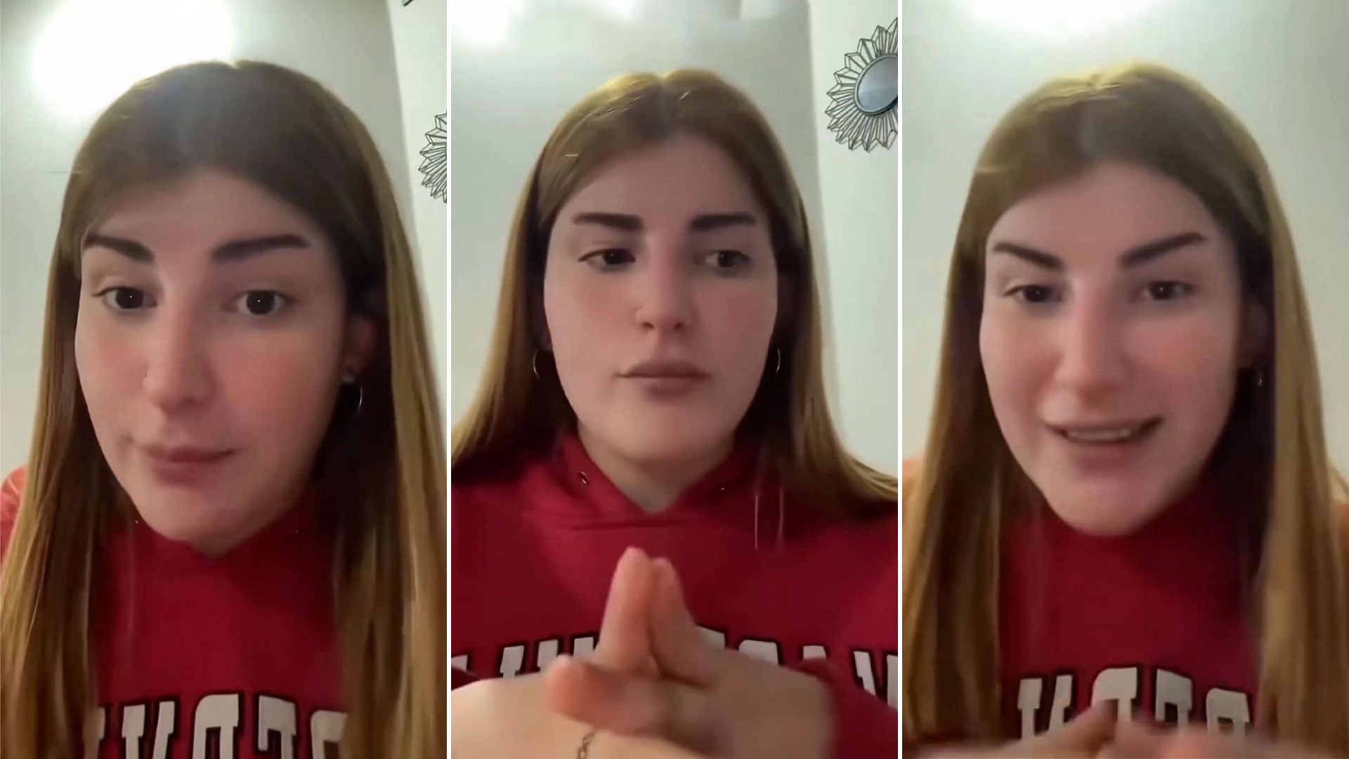 Valentina acumula deudas con cuatro bancos que superan los 15 millones de pesos y decidió no pagarlas. Su video en TikTok generó miles de reproducciones.