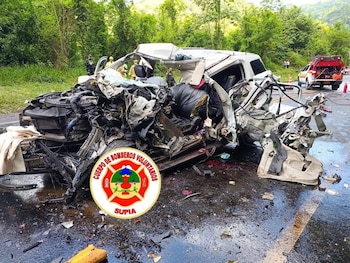 El vehículo quedó en pérdida