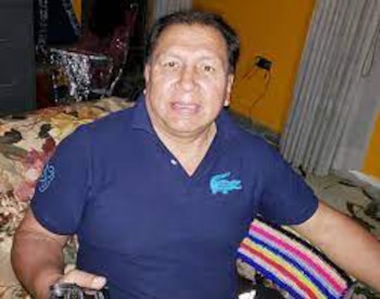 Cholo Olaya con Gilda