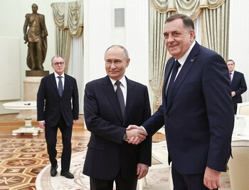 Putin recibió al líder de