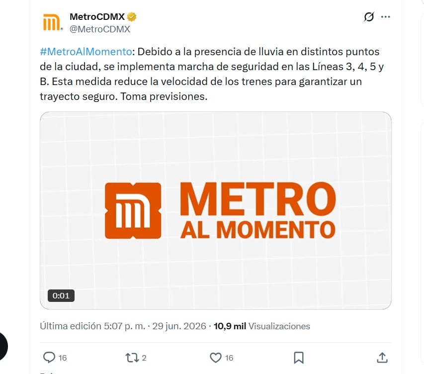 (X/ @MetroCDMX)