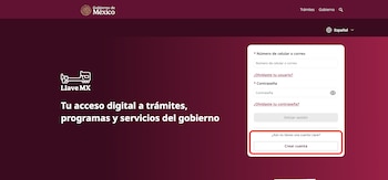 El portal oficial debe verse de la siguiente manera. (Foto: Gobierno de México)