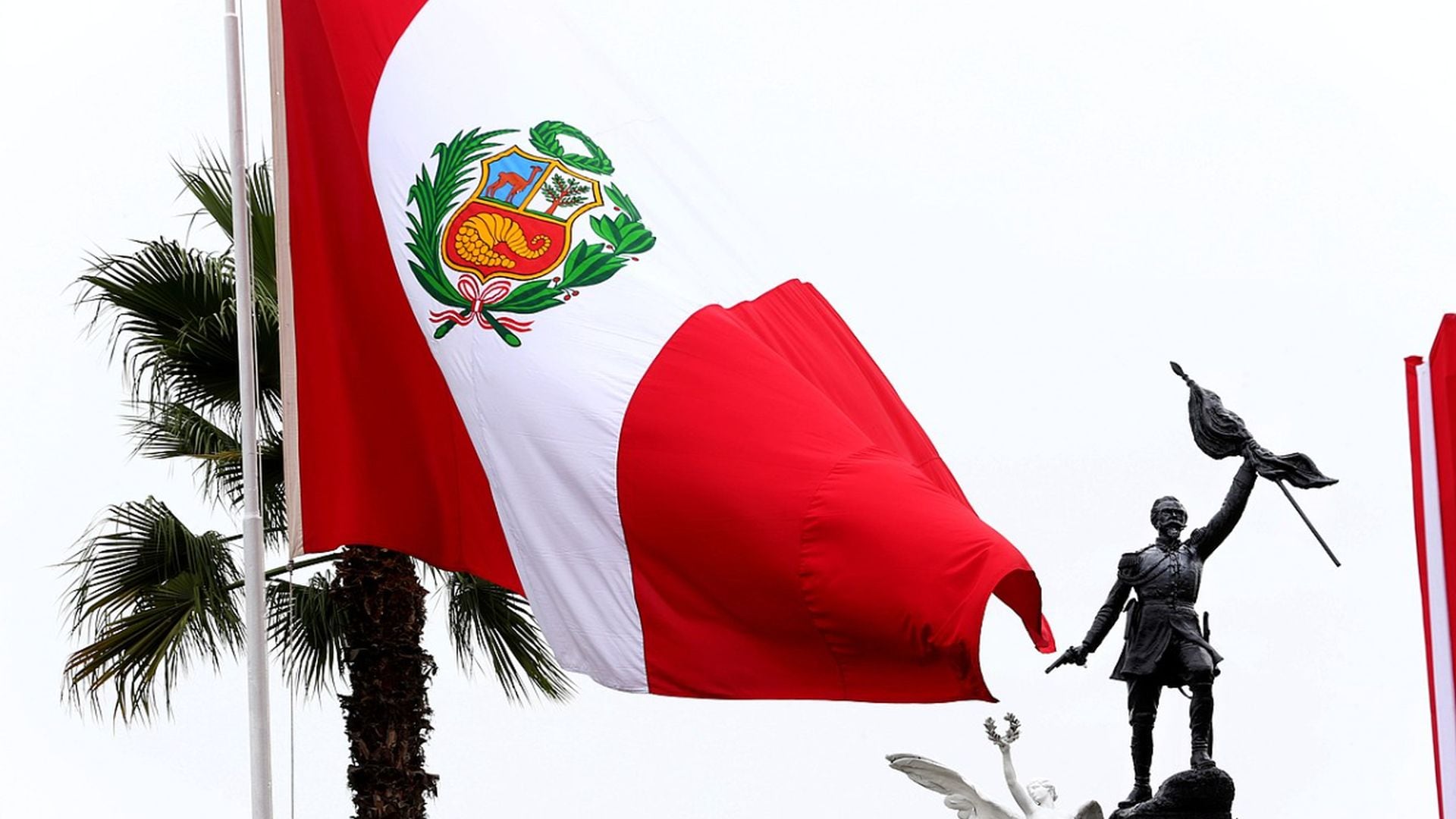 Día de la bandera en el Perú. (Ministerio de Defensa)