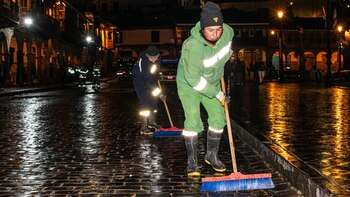 El aviso de de descenso