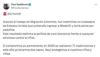 Alcalde de Medellín se refirió