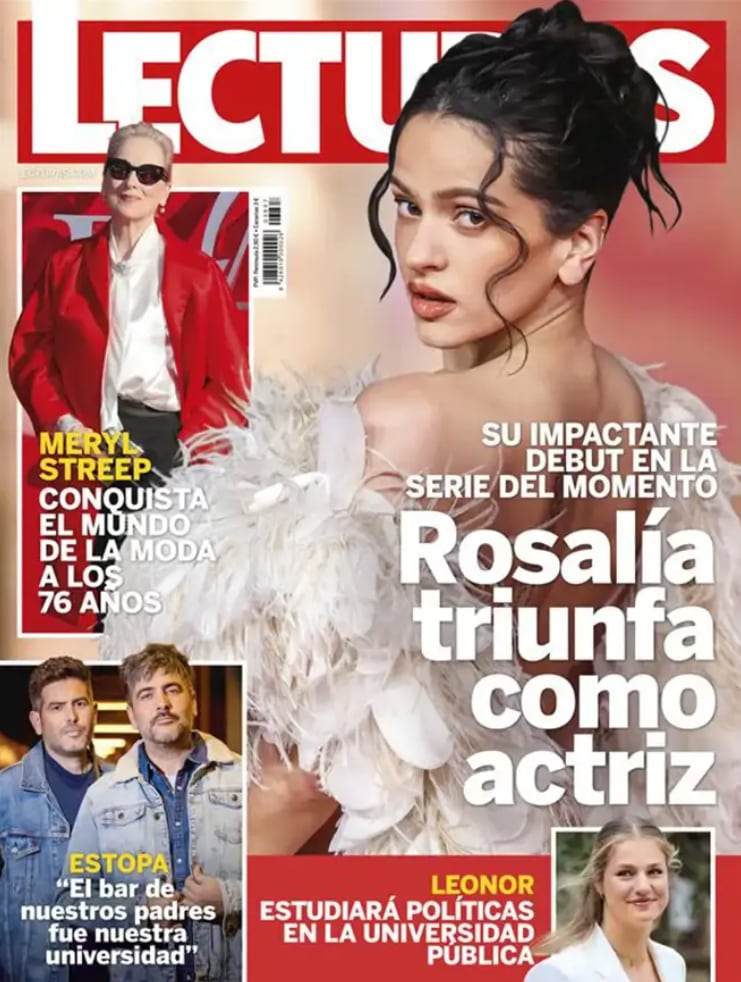 Portada de la revista 'Lecturas'