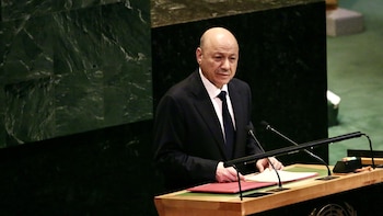 El presidente de Yemen reconocido