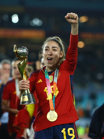 Olga Carmona, campeona del mundo