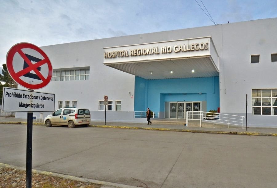 Agustina permanece en recuperación en el Hospital Regional Río Gallegos