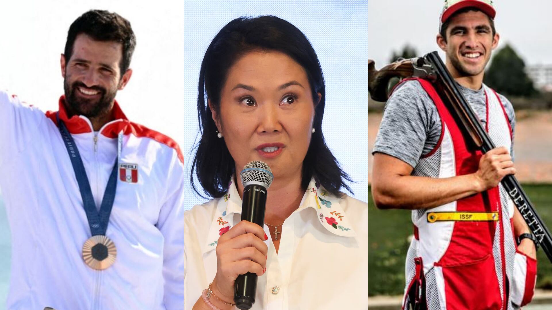 Keiko Fujimori se reúne con medallistas olímpicos y recoge propuestas para el deporte peruano. (Foto composición: Infobae Perú/Difusión)