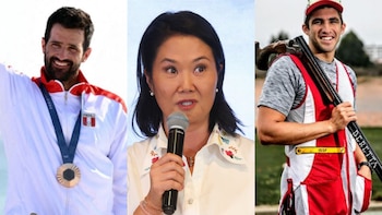 Keiko Fujimori se reúne con medallistas olímpicos y recoge propuestas para el deporte peruano. (Foto composición: Infobae Perú/Difusión)