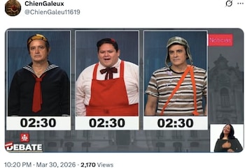 Debate presidencial EN VIVO: lo más viral en redes tras los momentos más polémicos. Captura: X.