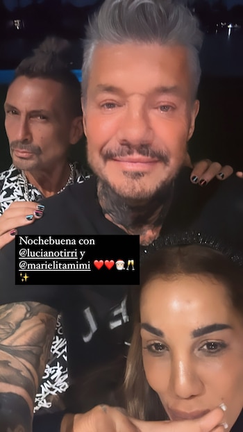 Marcelo Tinelli pasó la Nochebuena