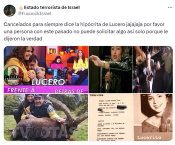 Lucero declara "CANCELADOS PARA SIEMPRE"