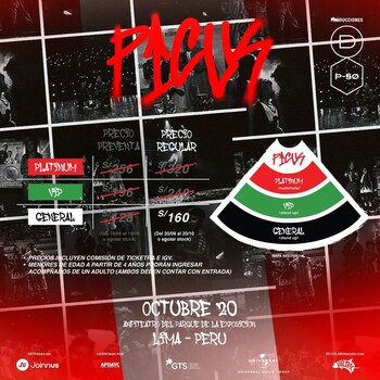 Picus en Lima. Entradas a