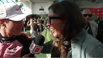 La reacción de la mánager de Franco Colapinto tras su espectacular clasificación para la Sprint del GP de Miami de la F1
